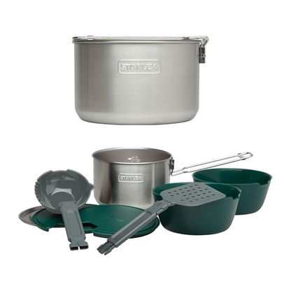 Stanley Adventure All-in-One 2 Bowl Cook Set - 1.5L Stainless Steel