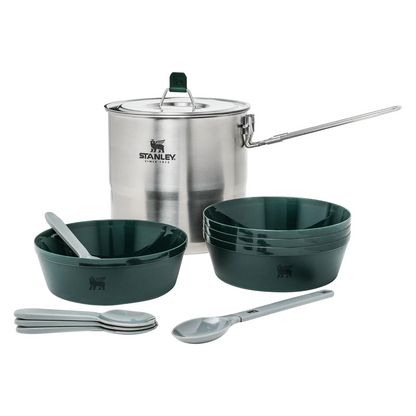 Stanley Adventure Cook Set For Four - 2.6QT Stainless Steel