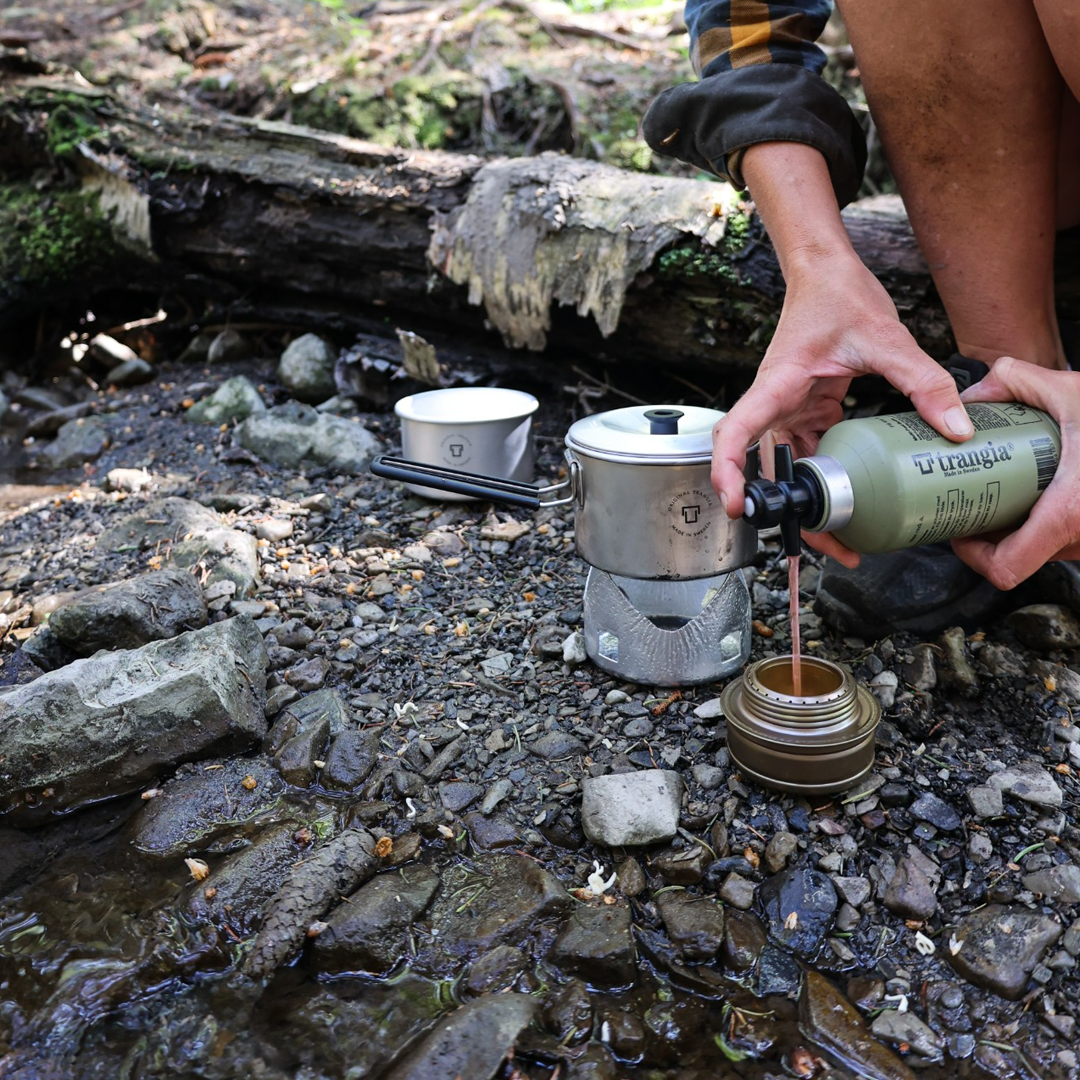 Trangia Mini Stove Wind Shield and Spirit Burner