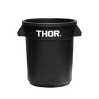 THOR Round Container with Lid Set - 23L Medium Capacity Dust Bin Trash Can