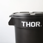 THOR Round Container with Lid Set - 23L Medium Capacity Dust Bin Trash Can