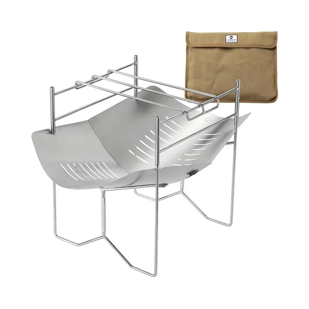 Campingmoon Solo Mini Stove Camping Grill Stand