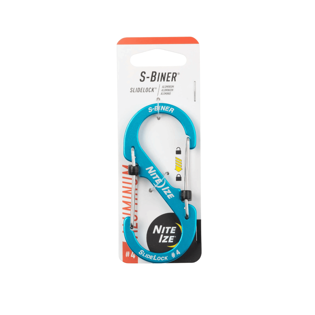 Nite Ize S Biner Slidelock Aluminium #3 - Blue