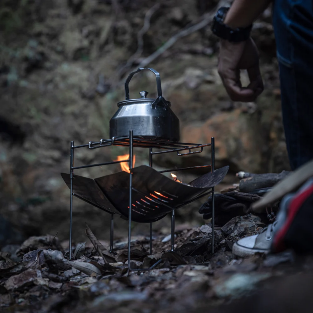 Campingmoon Solo Mini Stove Camping Grill Stand