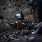 Campingmoon Solo Mini Stove Camping Grill Stand