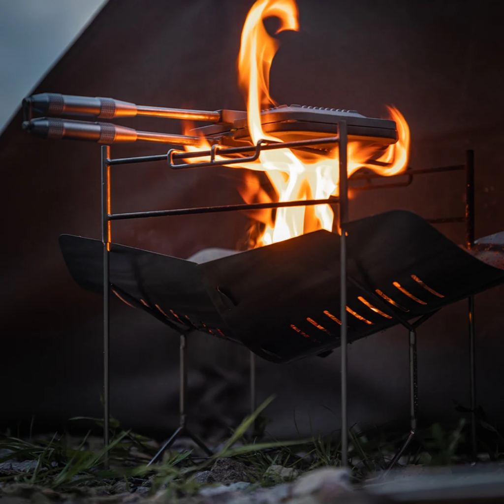 Campingmoon Solo Mini Stove Camping Grill Stand