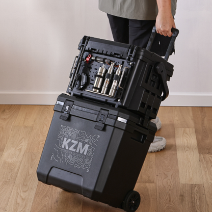 KZM Stackooler 36L Capacity Wheel Cooler Box