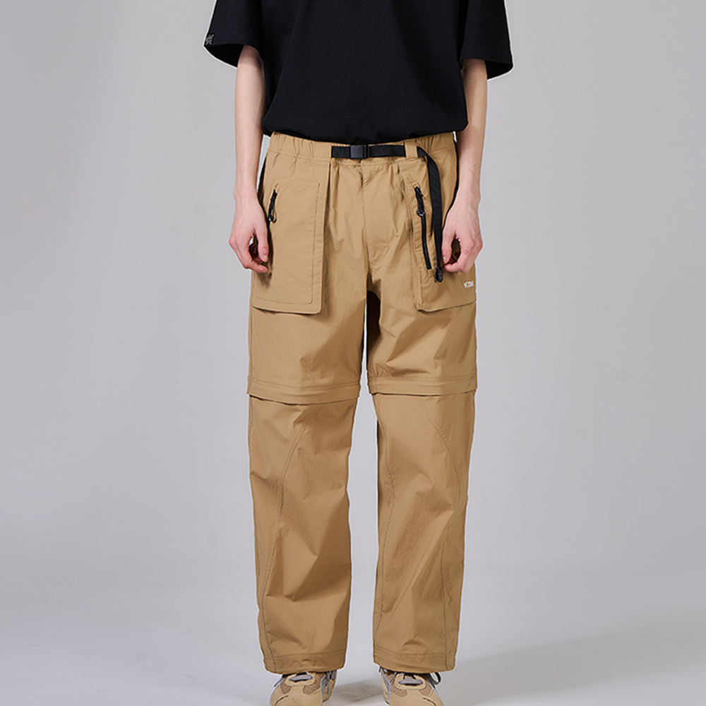 KZM Belted Two-Way Pants