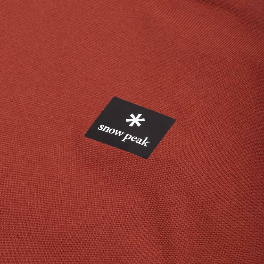Snow Peak New Standard Square Logo T-shirt