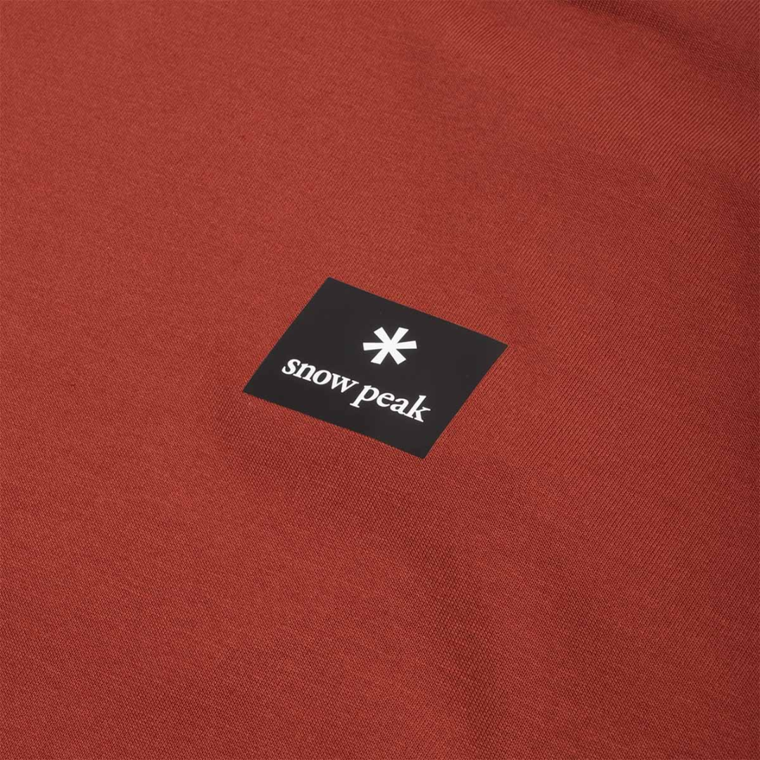 Snow Peak New Standard Square Logo T-shirt