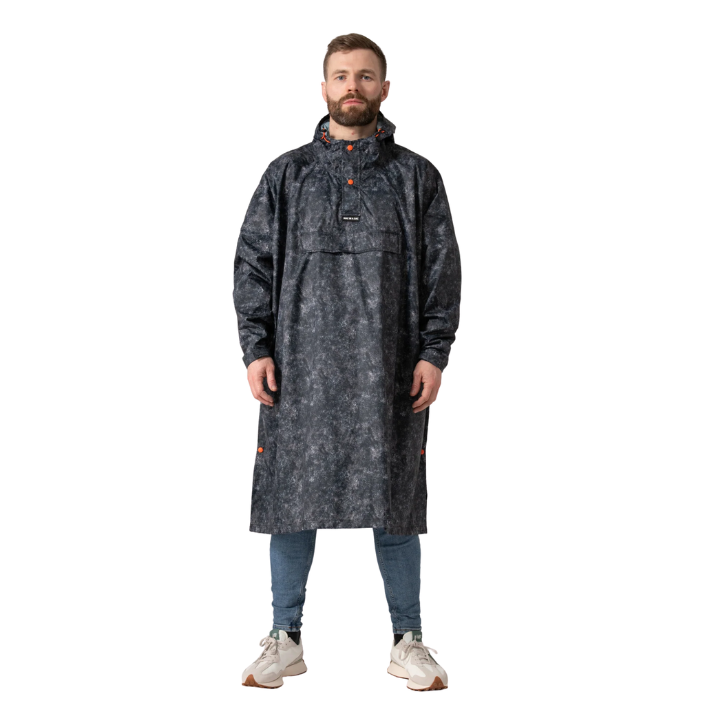 Mac In A Sac Festival Poncho Packable Waterproof Cape One Size