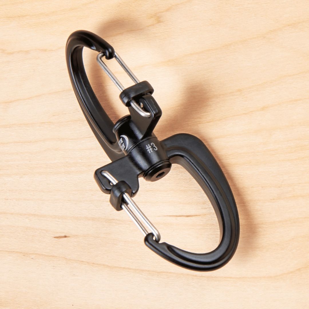 Nite Ize S Biner 360 Locking Dual Carabiner - Black