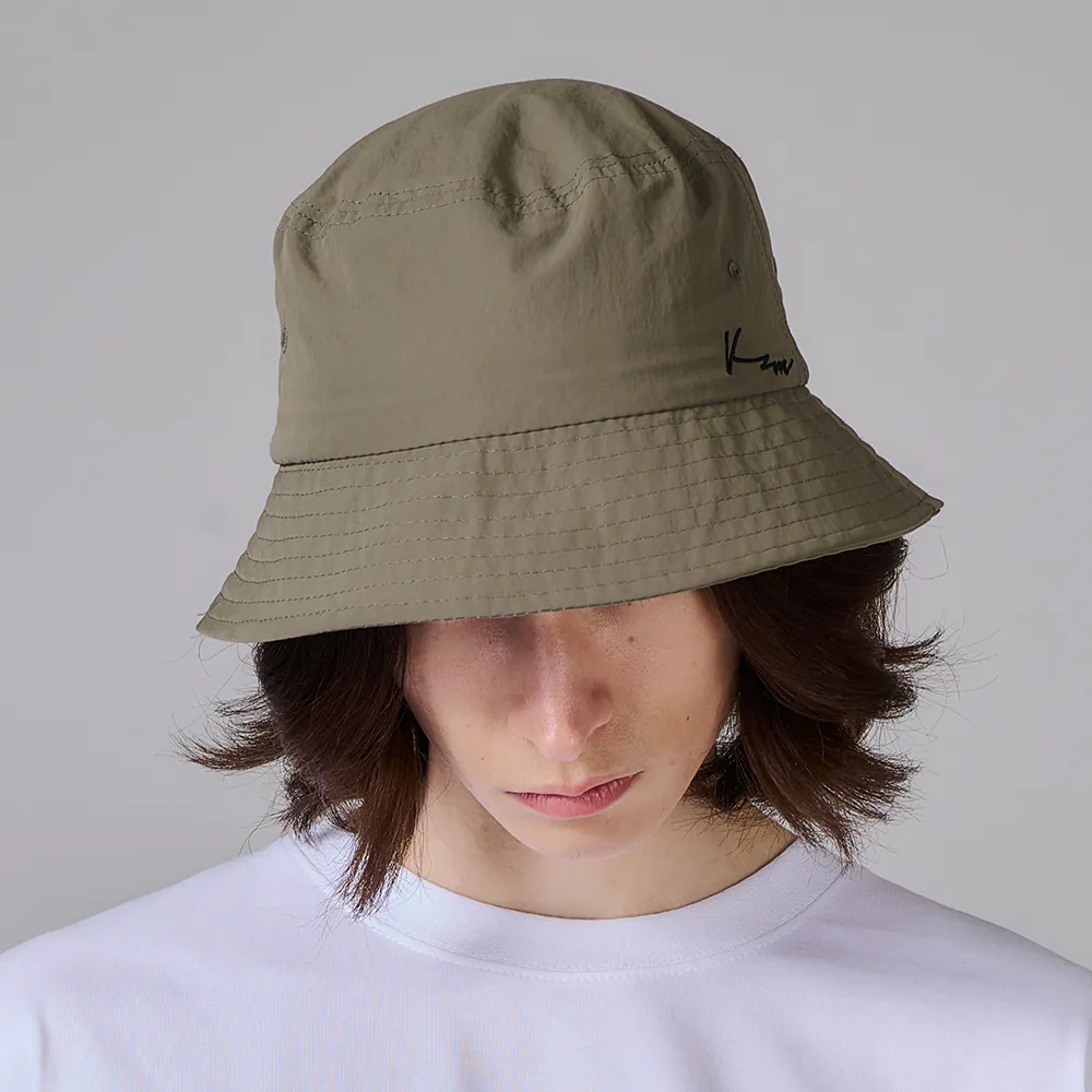 KZM Soft Bucket Hat - Khaki