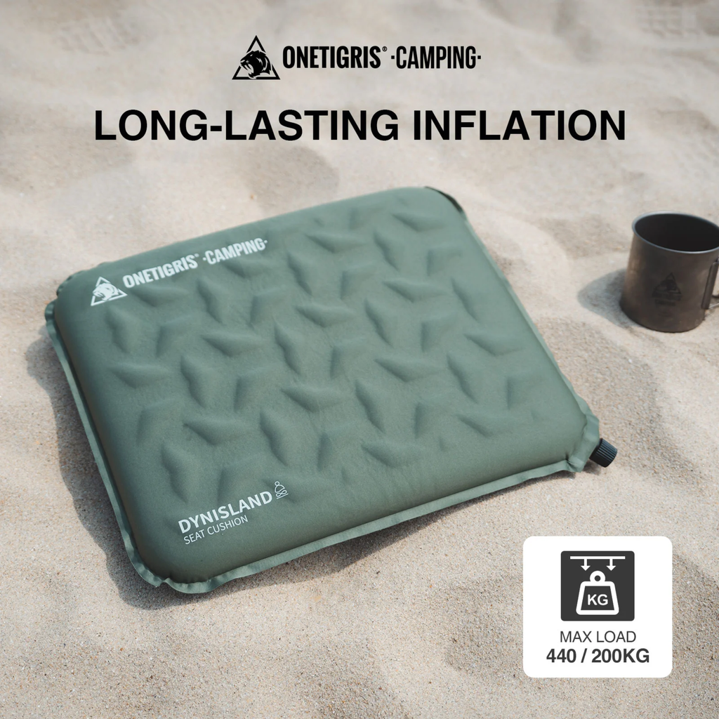OneTigris Dynisland Self-Inflating Seat Cushion