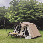 Stoic Pre-Attached Pole Tent - Khaki