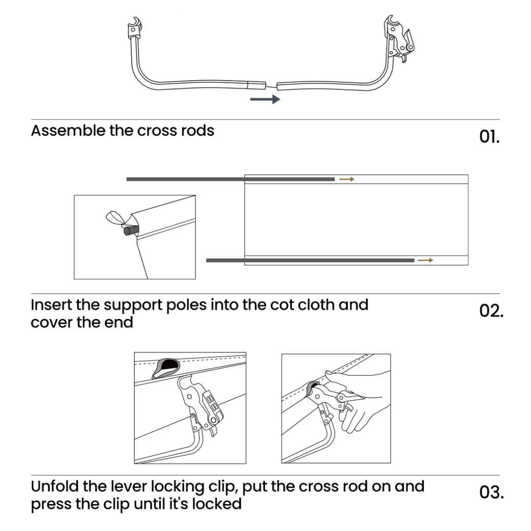 OneTigris Supragris Camping Cot