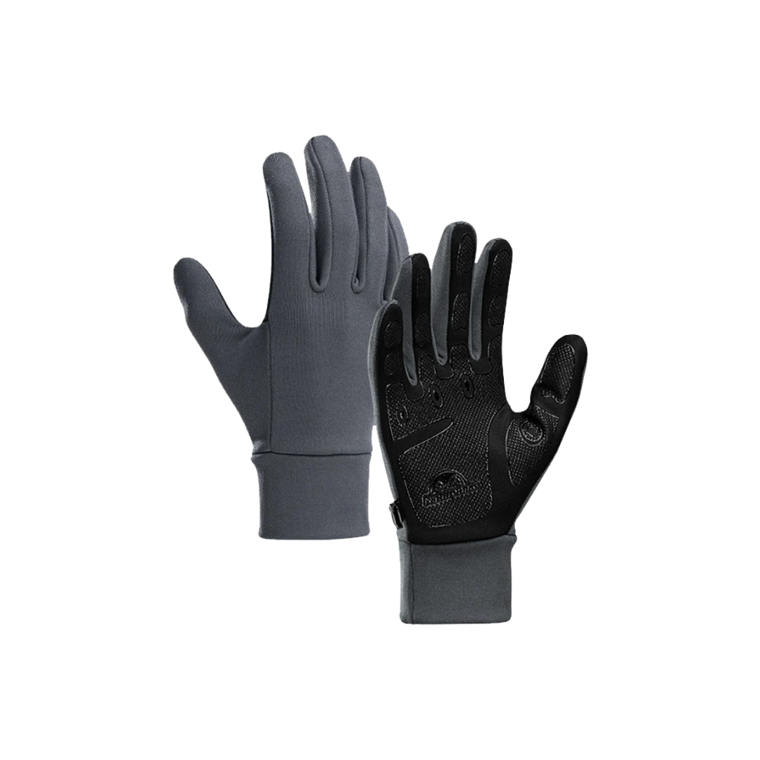 Naturehike GL10 Touch Non-Slip Gloves 20ST - Grey