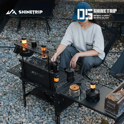ShineTrip ST-05 Series Dark Wing Tactical Folding Table