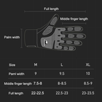 Naturehike GL10 Touch Non-Slip Gloves 20ST - Grey