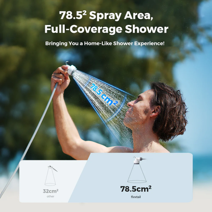 Flextail Tiny Portable Outdoor High-Pressure Shower