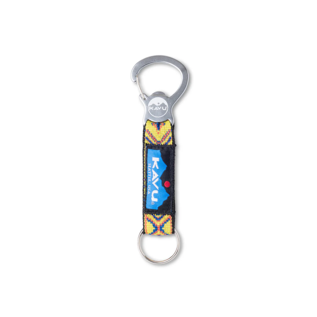 Kavu Crackitopen Bottle Opener Keychain Carabiner