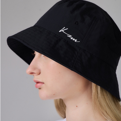 KZM Soft Bucket Hat - Black