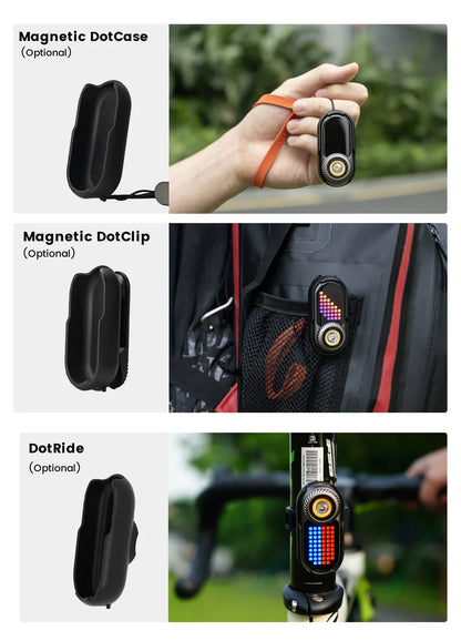 Loop gear LOOPDOT SK09 - Pixel Display EDC Flashlight With Fidget Dial