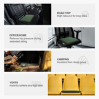 OneTigris Dynisland Self-Inflating Seat Cushion
