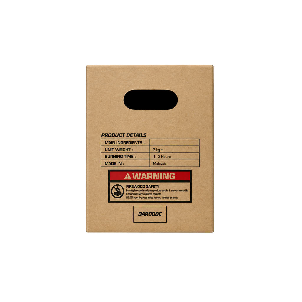 Black Flame Bakau Firewood