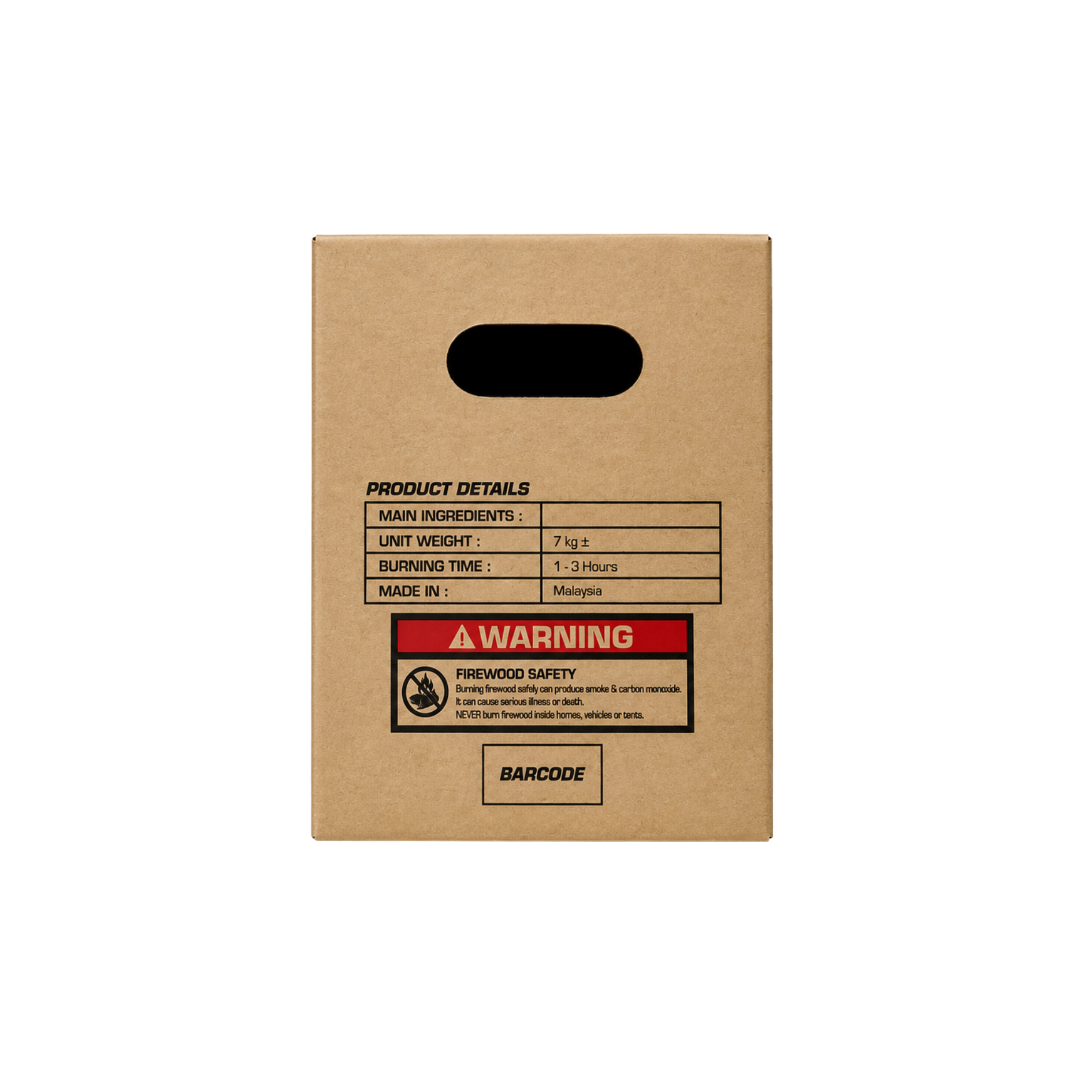 Black Flame Bakau Firewood