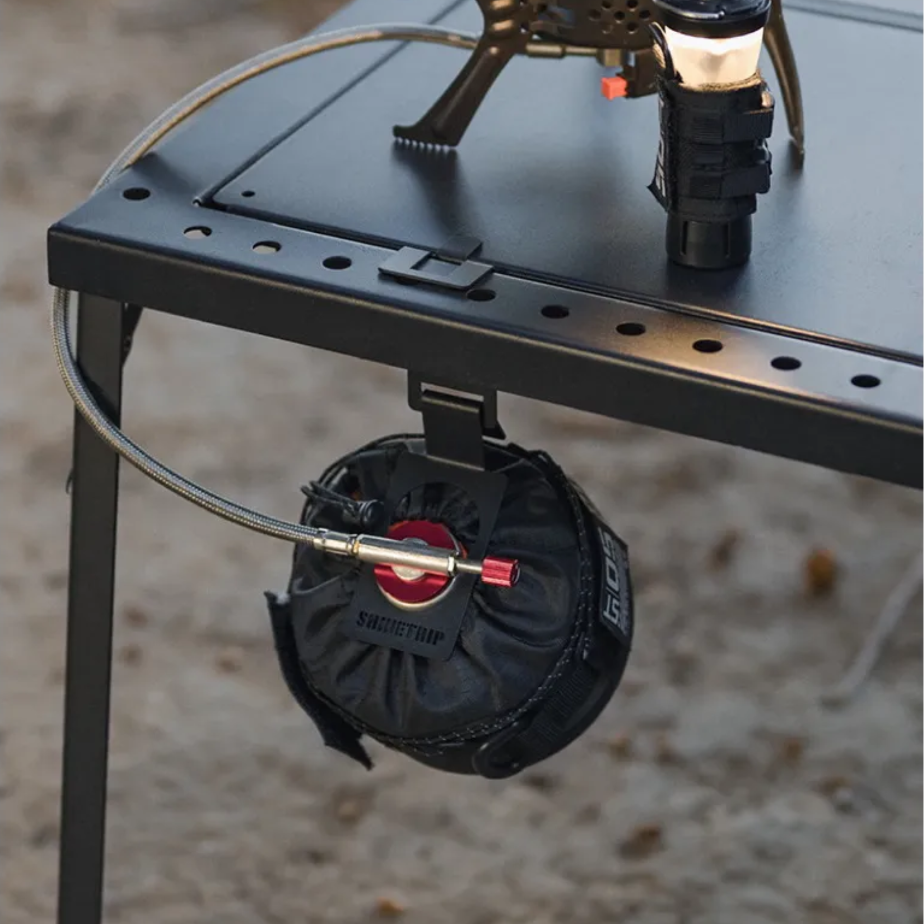 ShineTrip 05 Series Gas Tank Hanging Bucket - Black