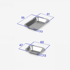 Kinox Half Stack Rectangular Dishes