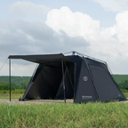 ShineTrip 05 Series Automatic Dome Canopy Zipper Sidewalls Set of 2 - Black