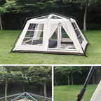 Stoic Pre-Attached Pole Tent - Khaki