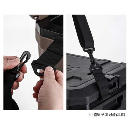 KZM Stackooler 36L Capacity Wheel Cooler Box