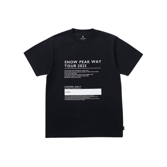 Snow Peak SPW Tour 2025 T-Shirt