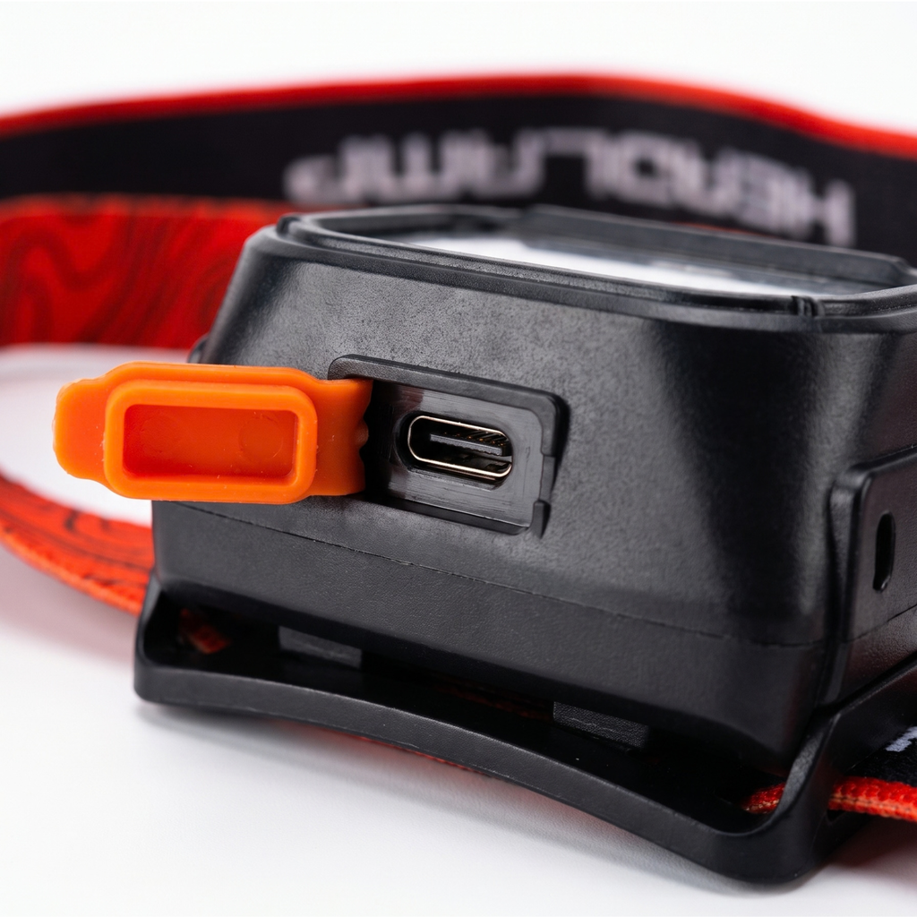 Champazi Rechargeable Sensor Headlamp - 200LM