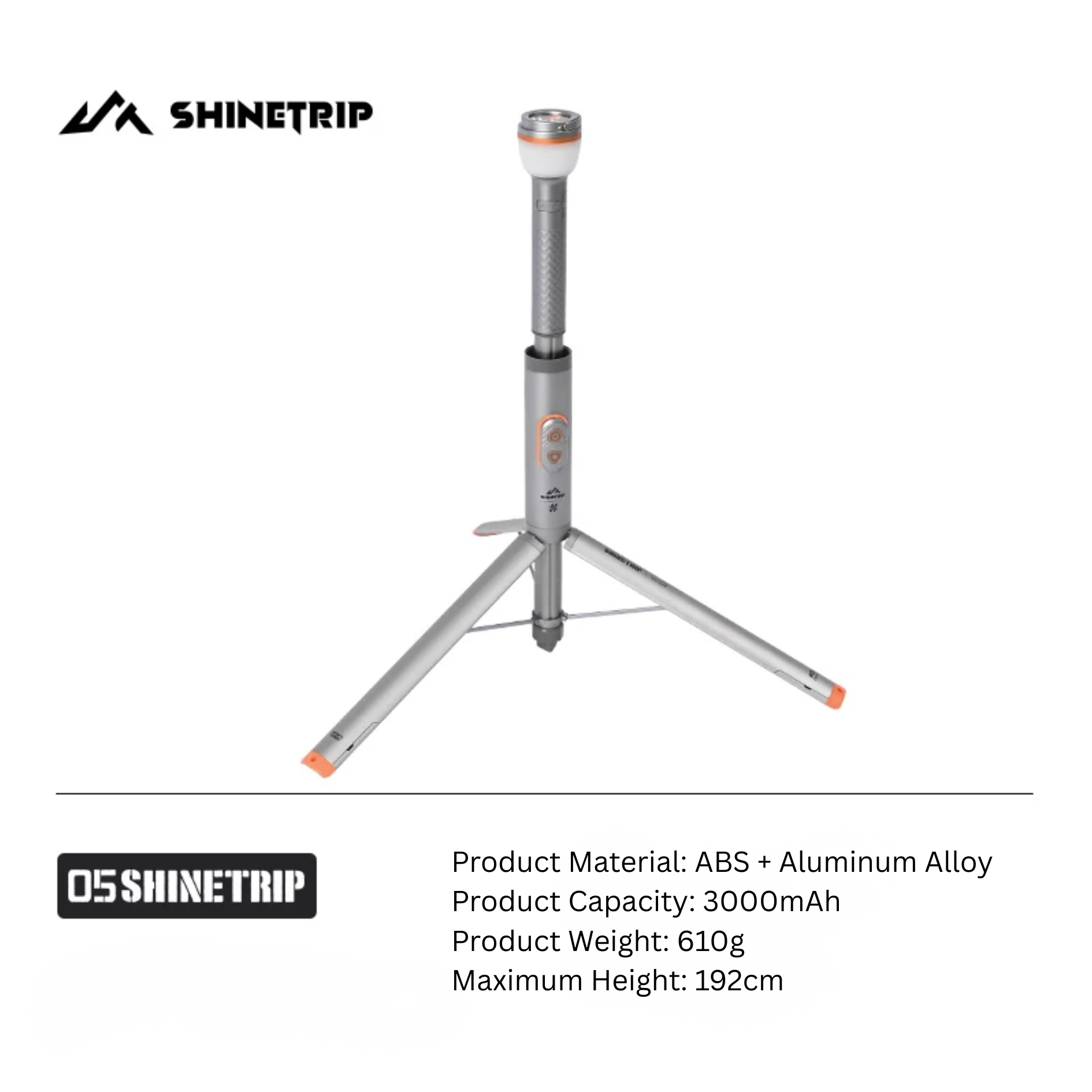 ShineTrip ST-05 Series Telescoping Camping Lantern
