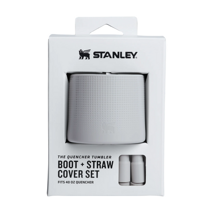 Stanley Quencher H2.0 40oz Silicone Tumbler Base + Straw Cover Set