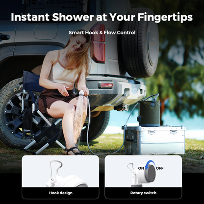 Flextail Tiny Portable Outdoor High-Pressure Shower