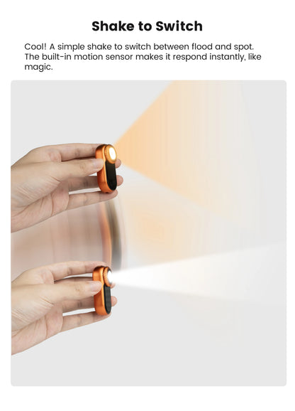 Loop gear LOOPDOT SK09 - Pixel Display EDC Flashlight With Fidget Dial