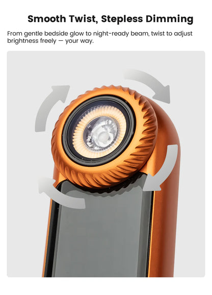 Loop gear LOOPDOT SK09 - Pixel Display EDC Flashlight With Fidget Dial