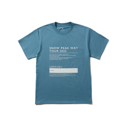 Snow Peak SPW Tour 2025 T-Shirt