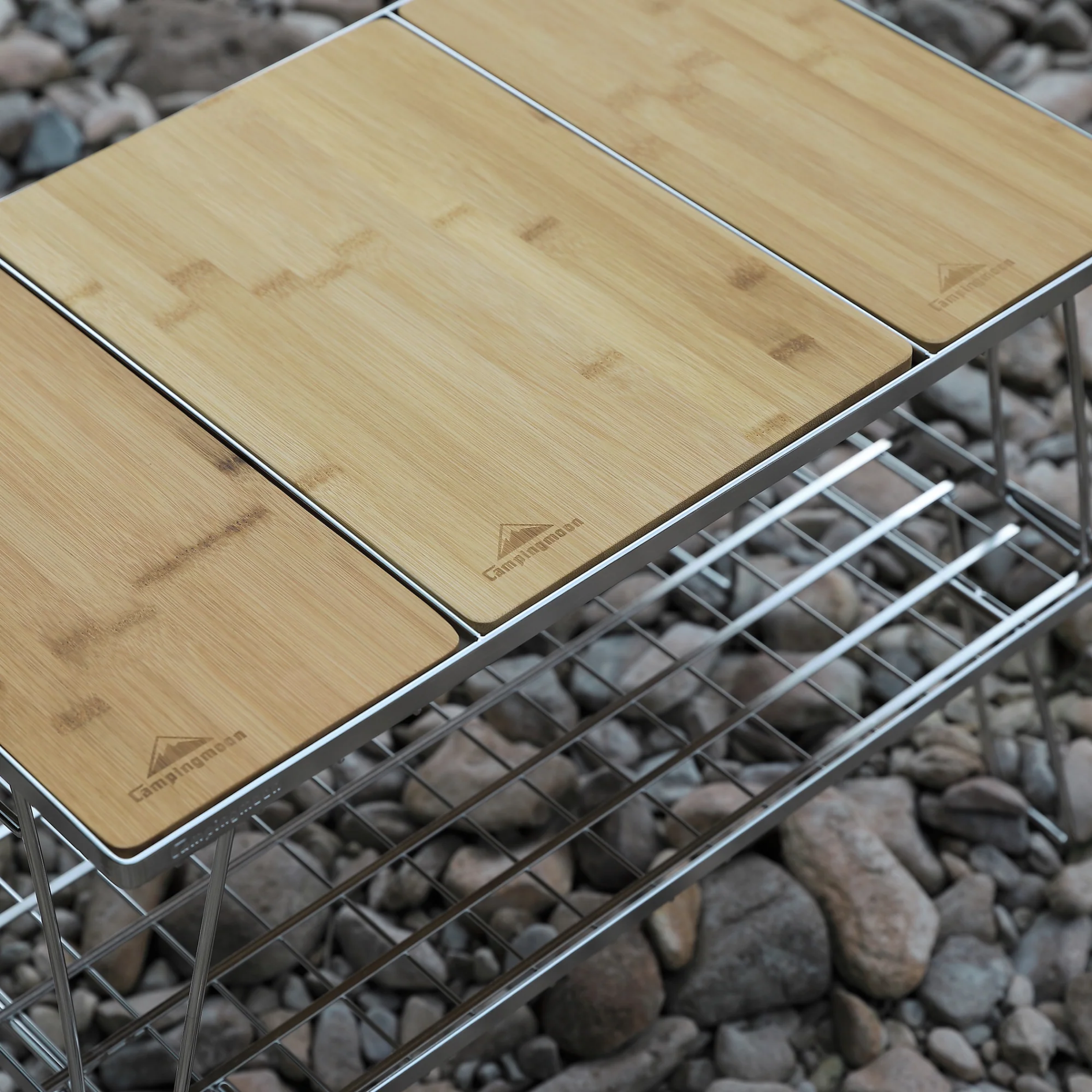 Campingmoon IGT Bamboo Bridge Plate
