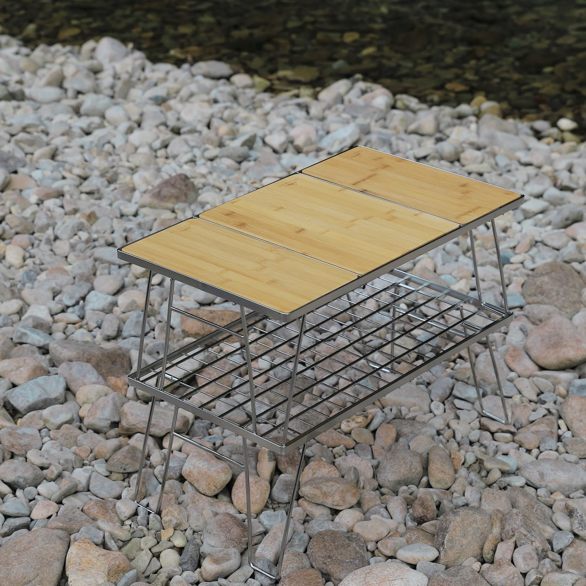 Campingmoon IGT Bamboo Bridge Plate
