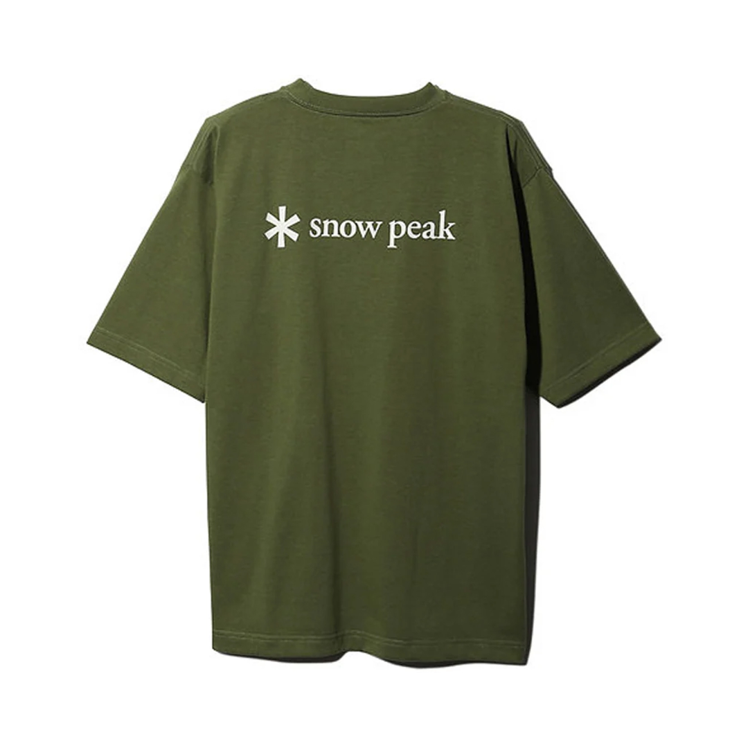 Snow Peak New Standard Back Printed Logo T-shirt
