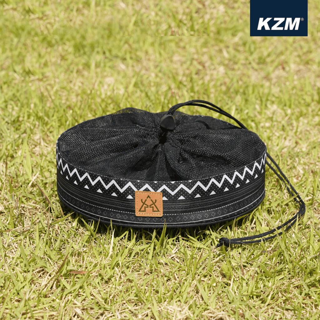 KZM Tableware 22P Set -Black Carry Bag