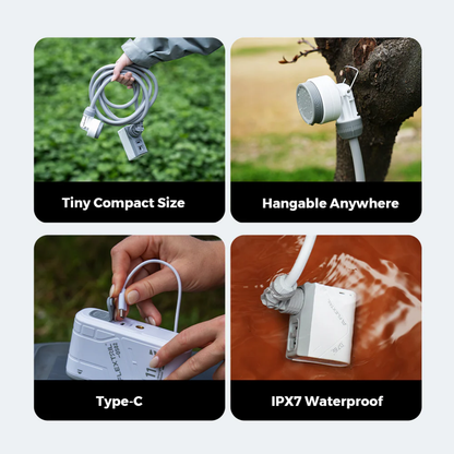Flextail Tiny Portable Outdoor High-Pressure Shower