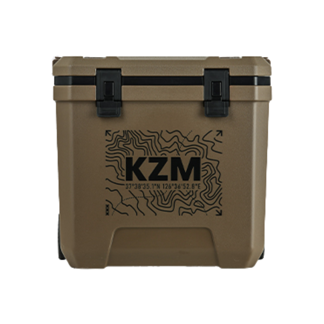 KZM Stackooler 36L Capacity Wheel Cooler Box
