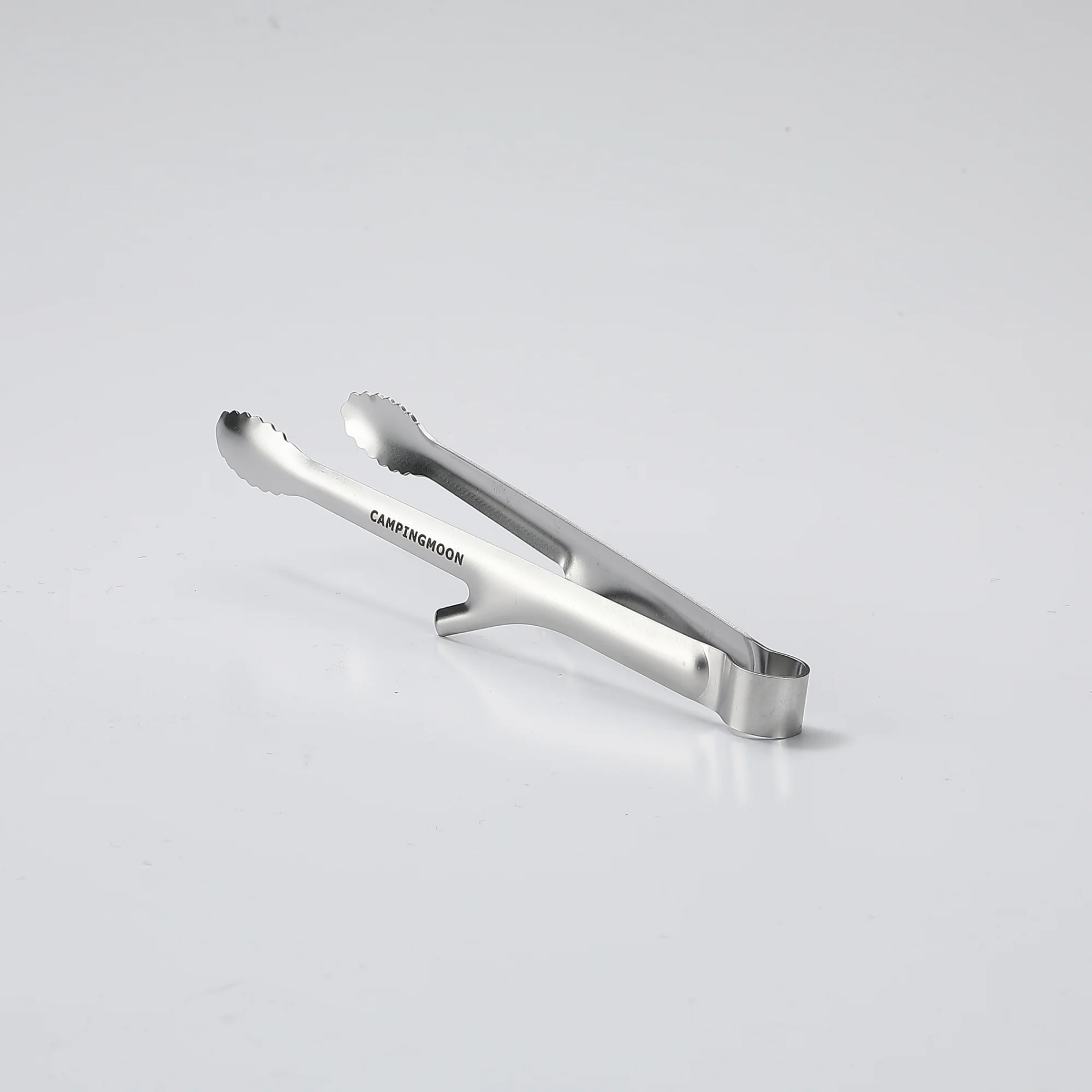 Campingmoon Solo Stainless Steel BBQ Tongs S